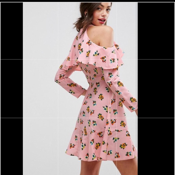 NWOT🌸ASOS Floral Dress - Picture 3 of 4